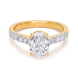 Fenia Electra labotatoriotimanttisormus yht. 1,79ct 18K kelt Fenia Electra labotatoriotimanttisormus yht. 1,79ct 18K kelt