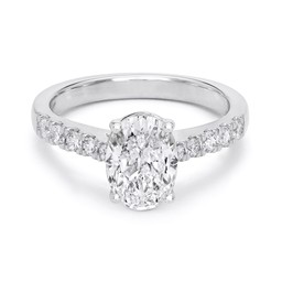 Fenia Electra labotatoriotimanttisormus yht. 1,79ct 18K valk Fenia Electra labotatoriotimanttisormus yht. 1,79ct 18K valk