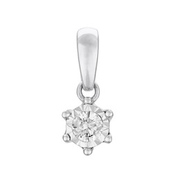 Timanttiriipus 0,09ct W/P 14K valkokultaa Timanttiriipus 0,09ct W/P 14K valkokultaa