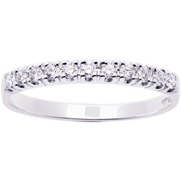 Princess Claire timanttisormus 0,22ct valkokulta