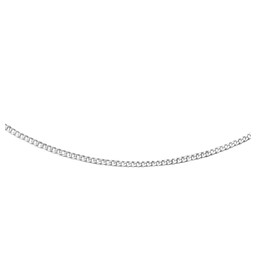 Hopeinen riipusketju, panssari 1,2mm
