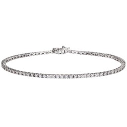 Timanttirannekoru 1,0ct, valkokulta Timanttirannekoru 1,0ct, valkokulta