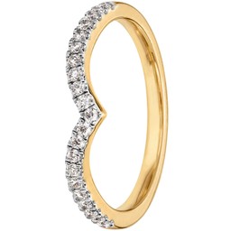 Story of Love Seville timanttisormus 0,19ct keltakulta