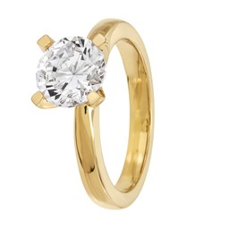 Story of Love Paris timanttisormus 2,00ct keltakulta Story of Love Paris timanttisormus 2,00ct keltakulta