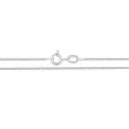 Valkokultainen riipusketju, panssari 1,2mm 50cm