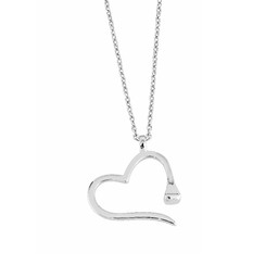 Laukka Naula sydän kaulakoru, teräs Laukka Naula sydän kaulakoru, teräs