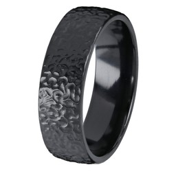 Duetto Black Frost zirkonium kihlasormus 7mm