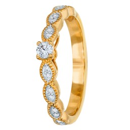 Story of Love Florence timanttisormus 0,19ct keltakulta Story of Love Florence timanttisormus 0,19ct keltakulta