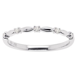 Princess Vera timanttisormus yht. 0,07ct valkokulta Princess Vera timanttisormus yht. 0,07ct valkokulta