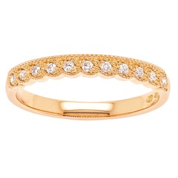 Princess Amelie timanttisormus yht. 0,11ct keltakulta Princess Amelie timanttisormus yht. 0,11ct keltakulta