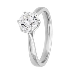 Story of Love Capri timanttisormus 1,00ct valkokulta Story of Love Capri timanttisormus 1,00ct valkokulta