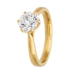 Story of Love Capri timanttisormus 1,00ct keltakulta Story of Love Capri timanttisormus 1,00ct keltakulta