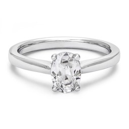 Fenia Electra laboratoriotimantti- sormus 0,75ct valkokulta