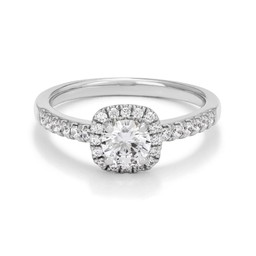 Fenia Sirius laboratoriotimantti- sormus 0,74ct valkokulta