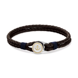 Tommy Hilfiger Nautical Brown Leather rannekoru