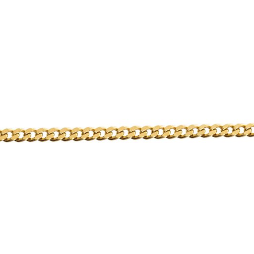 Kaulaketju panssari hopea kullattu 45cm