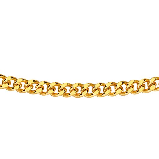 Kultainen riipusketju, panssari 1,2mm 48+2cm