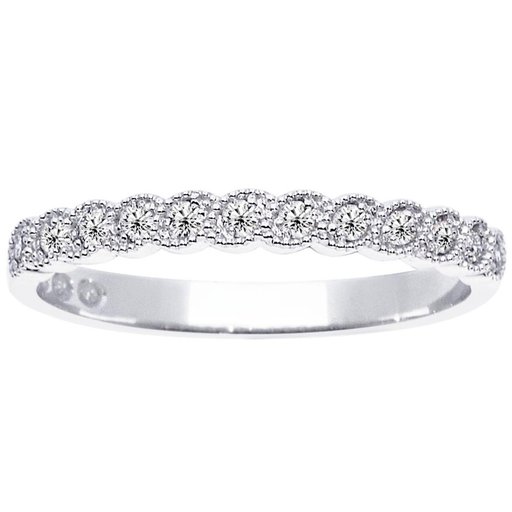 Princess Leonore timanttisormus 0,12ct valkokulta