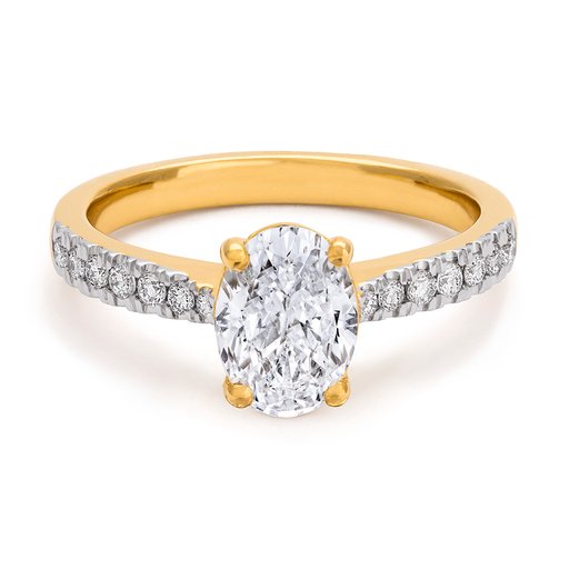 Fenia Electra labotatoriotimanttisormus yhteensä 1,16ct 18K