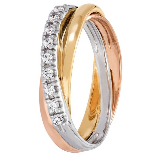 Story of Love Lyon timanttisormus 0,15ct 14K