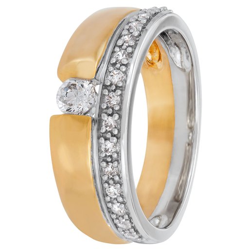 Story of Love Dubrovnik timanttisormus 0,30ct keltakulta