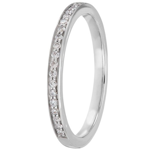 Story of Love Verona timanttisormus 0,11ct valkokulta