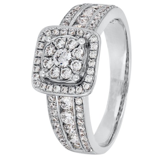 Story of Love Helsinki timanttisormus 0,70ct valkokulta