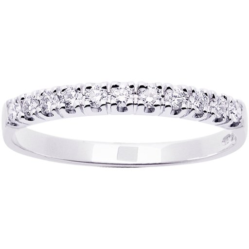 Princess Claire timanttisormus 0,22ct valkokulta