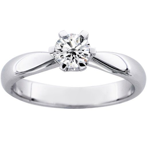 Princess Belle timanttisormus 0,50ct valkokulta