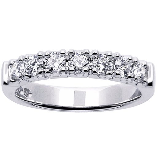 Princess Alexandra timanttisormus 0,70ct valkokulta