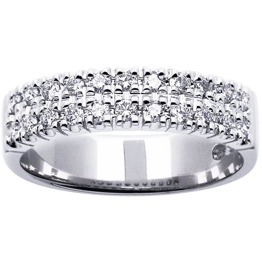 Princess Henriette timanttisormus 0,44ct valkokulta