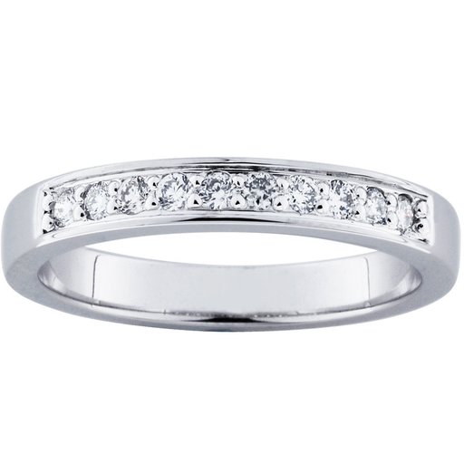 Princess Irene timanttisormus 0,20ct valkokulta