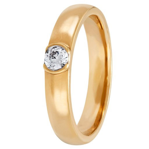 Story of Love Dublin timanttisormus 0,15ct keltakulta