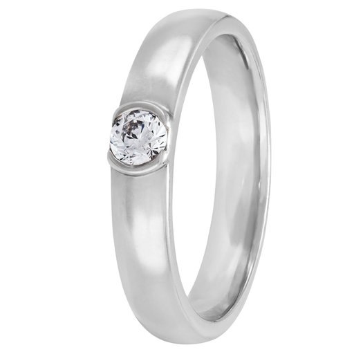 Story of Love Dublin timanttisormus 0,15ct valkokulta