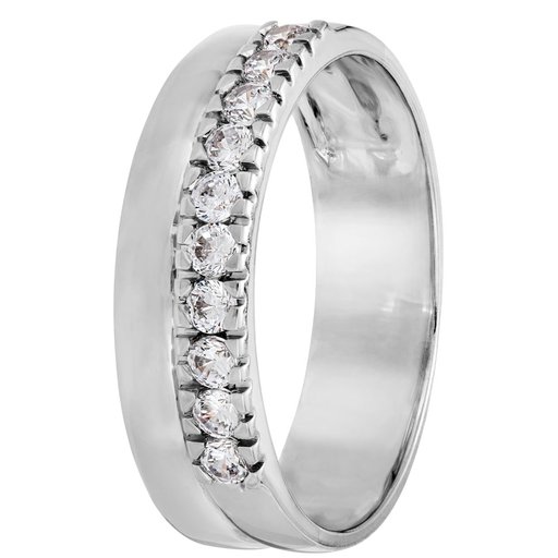 Story of Love Lugano timanttisormus 0,30ct valkokulta