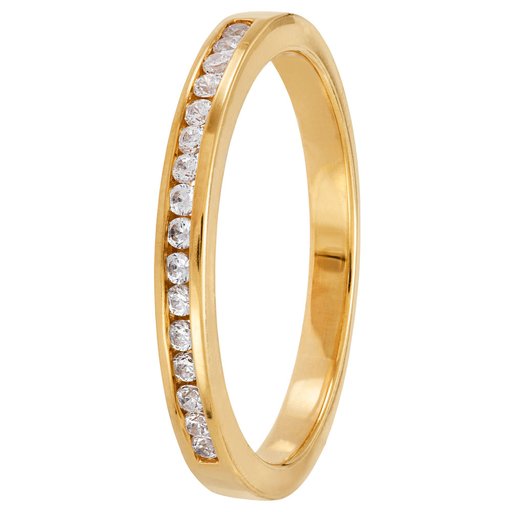 Story of Love Milan timanttisormus 0,15ct keltakulta