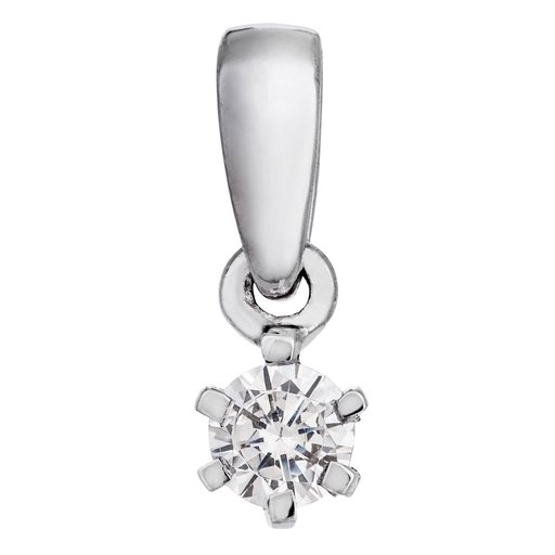 Story of Love Rome timanttiriipus 0,10ct valkokulta