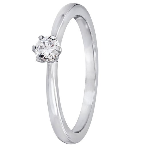 Story of Love Rome timanttisormus 0,20ct valkokulta