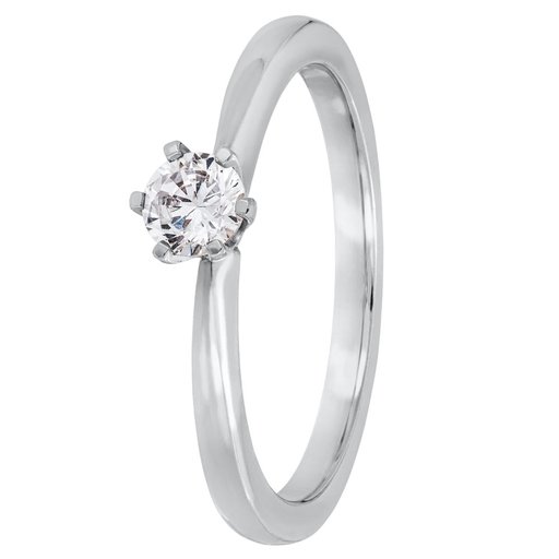 Story of Love Rome timanttisormus 0,25ct valkokulta