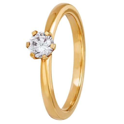 Story of Love Rome timanttisormus 0,40ct keltakulta