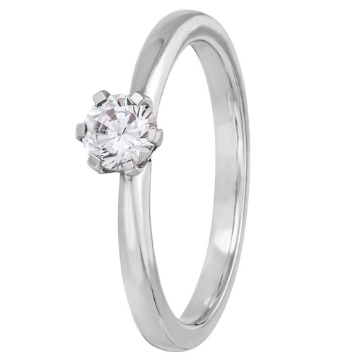 Story of Love Rome timanttisormus 0,40ct valkokulta