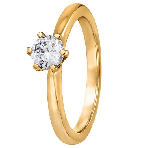 Story of Love Rome timanttisormus 0,50ct keltakulta