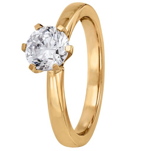 Story of Love Rome timanttisormus 1,00ct keltakulta