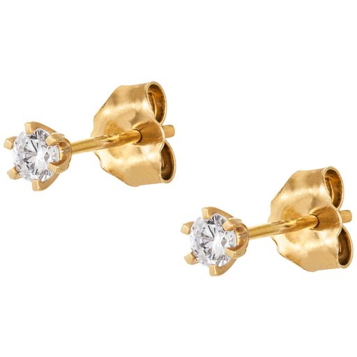 Story of Love Rome timanttikorvakorut 0,20ct keltakulta
