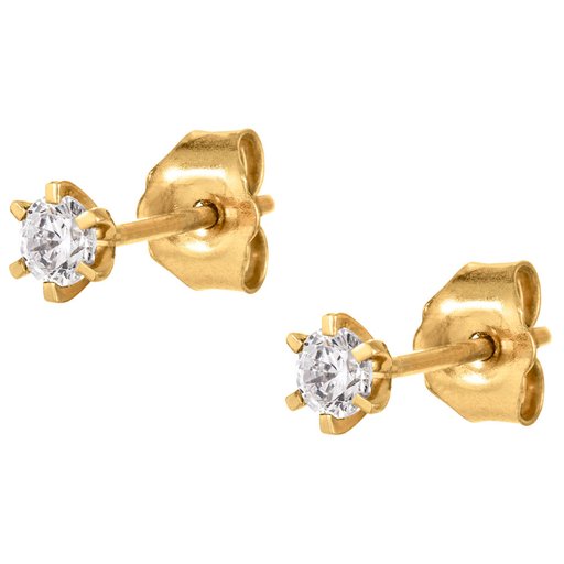 Story of Love Rome timanttikorvakorut 0,25ct keltakulta