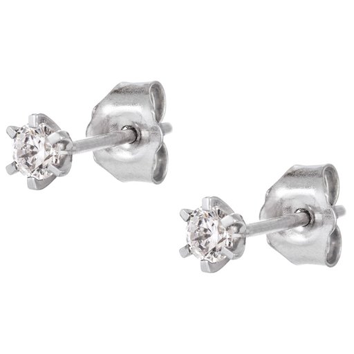 Story of Love Rome timanttikorvakorut 0,25ct valkokulta