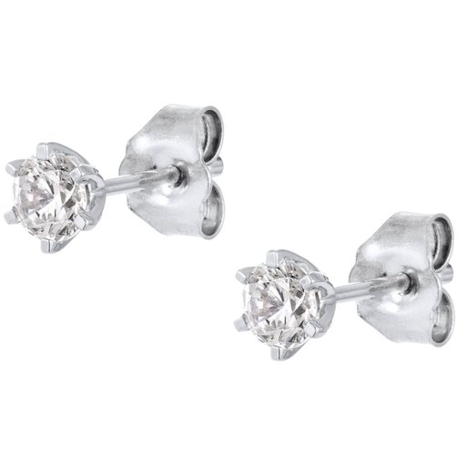 Story of Love Rome timanttikorvakorut 0,40ct valkokulta