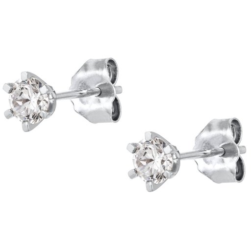 Story of Love Rome timanttikorvakorut 0,50ct valkokulta
