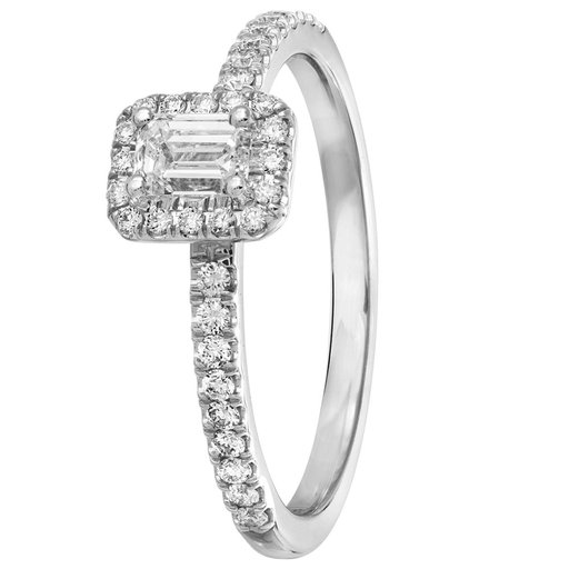 Story of Love Los Angeles timanttisormus 0,50ct valkokulta