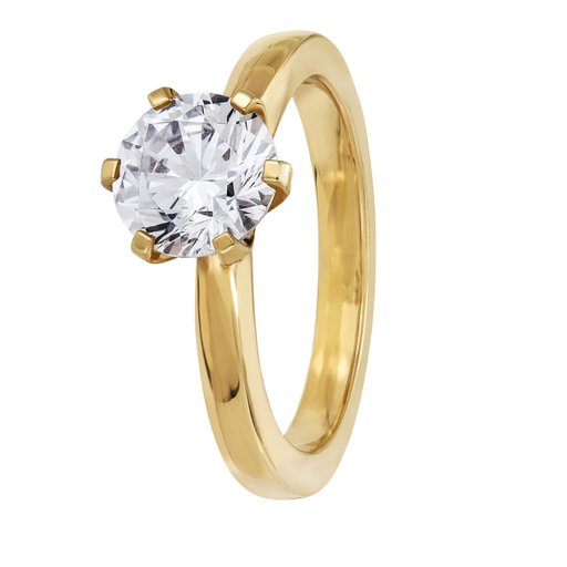 Story of Love Rome timanttisormus 1,50ct keltakulta